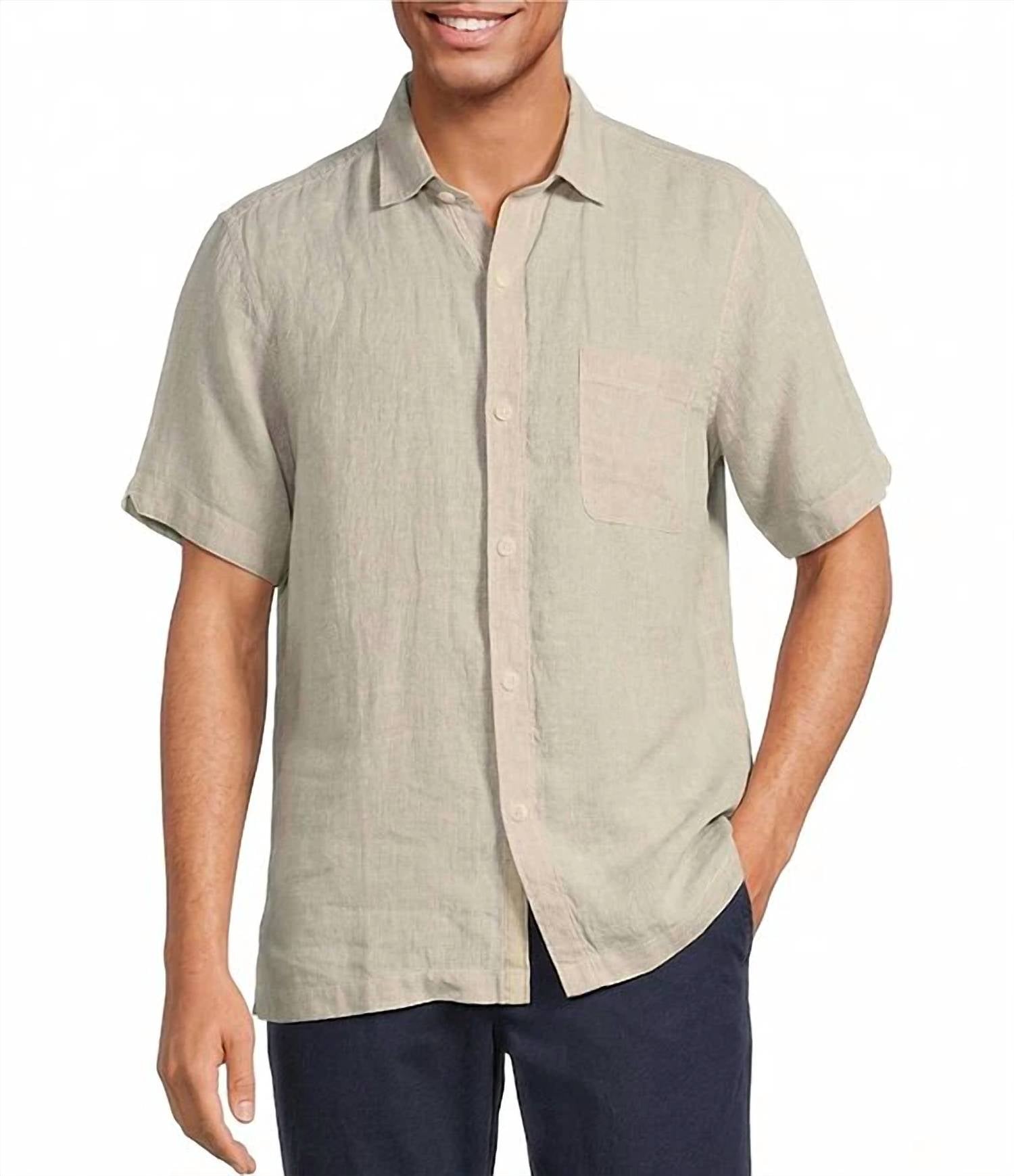 Tommy Bahama - Linen Paradise Breezer Short Sleeve Woven Shirt