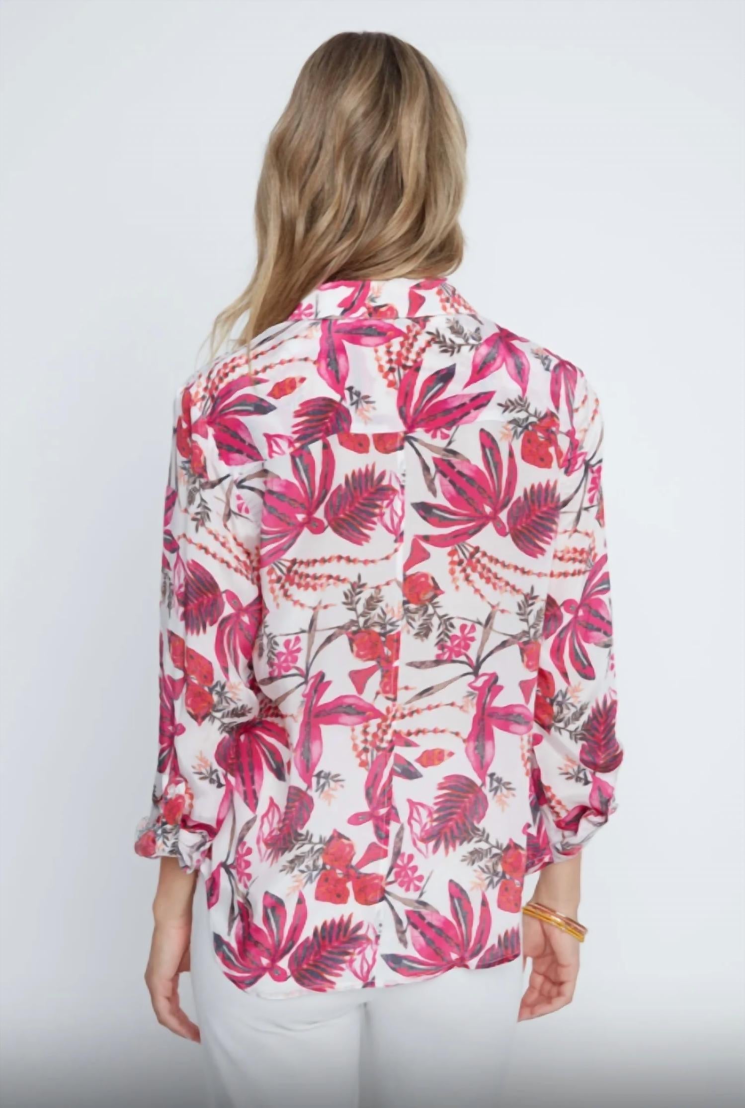 Renuar - Breeze Button-down Blouse
