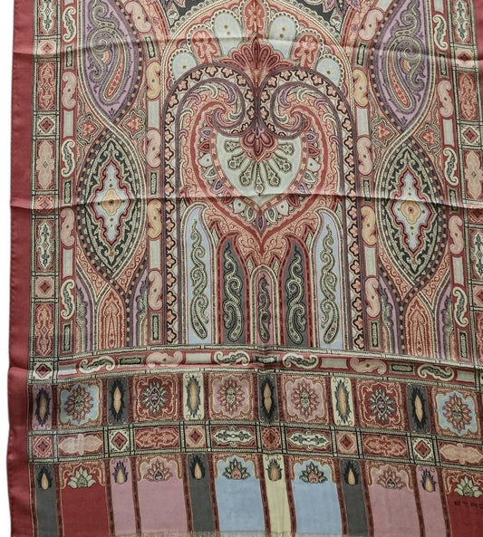 Etro - Women's Paisley & Floral Print Silk Blend Sheer Scarf