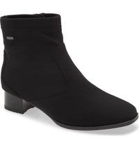 Ara Women's Milano-meadow Waterproof Bootie in black - women's shoe