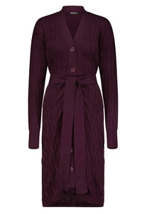 Minnie Rose - Women's Cable Button Duster