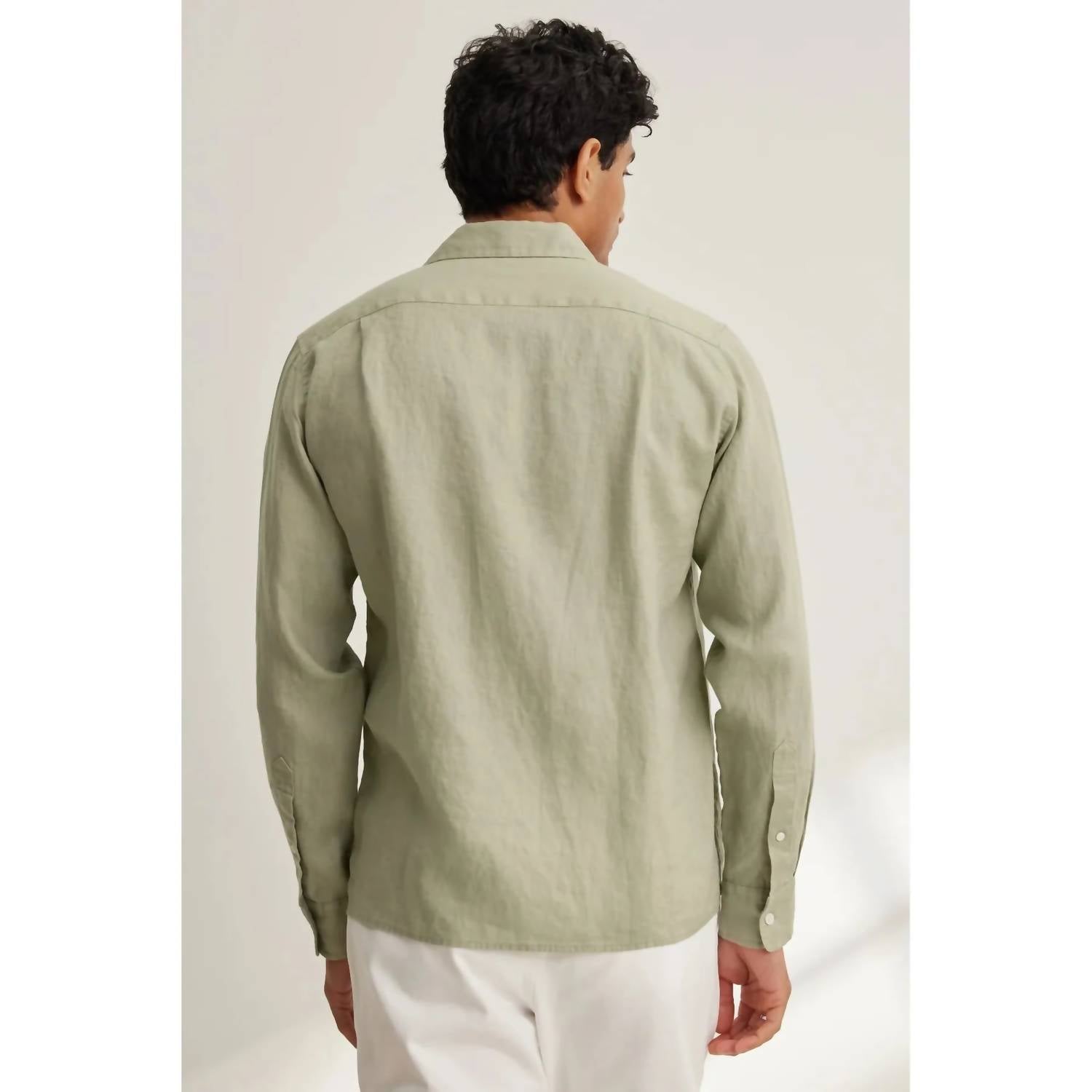Velvet Men - Caruso Linen Button Up