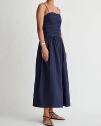 Apiece Apart - Jana Ruched Bodice Maxi Dress
