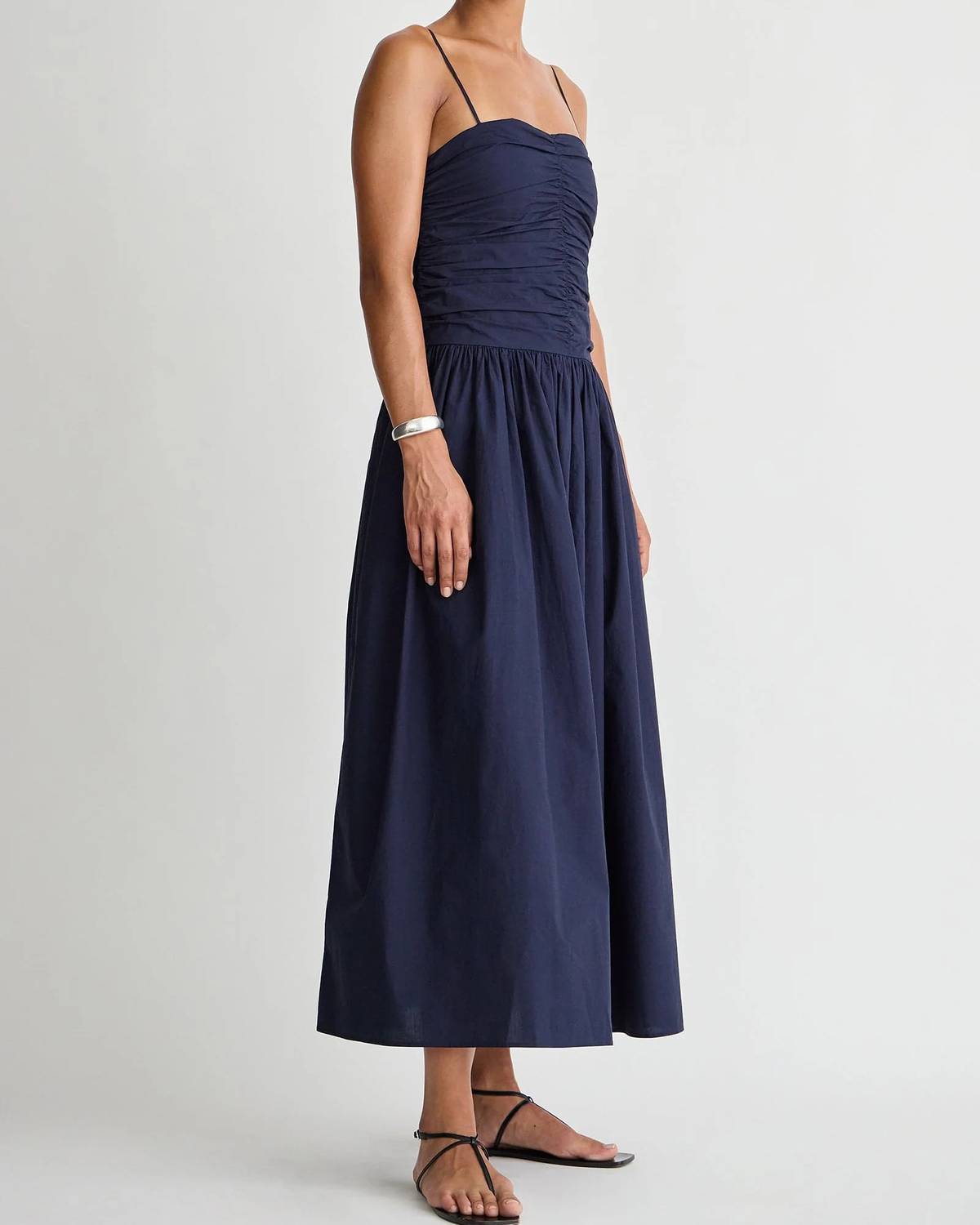 Apiece Apart - Jana Ruched Bodice Maxi Dress