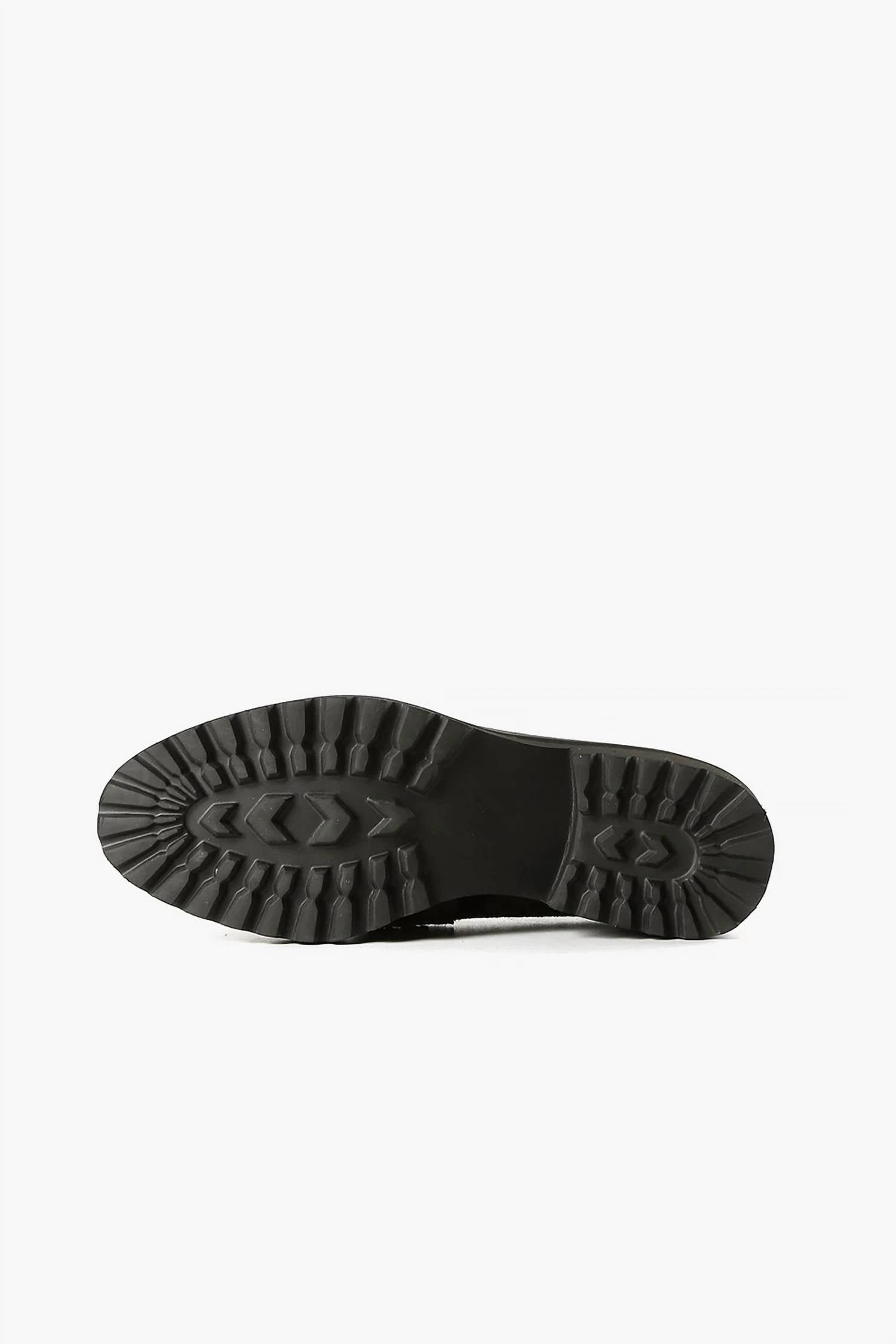 All Black - LUGG LADY LOAFER