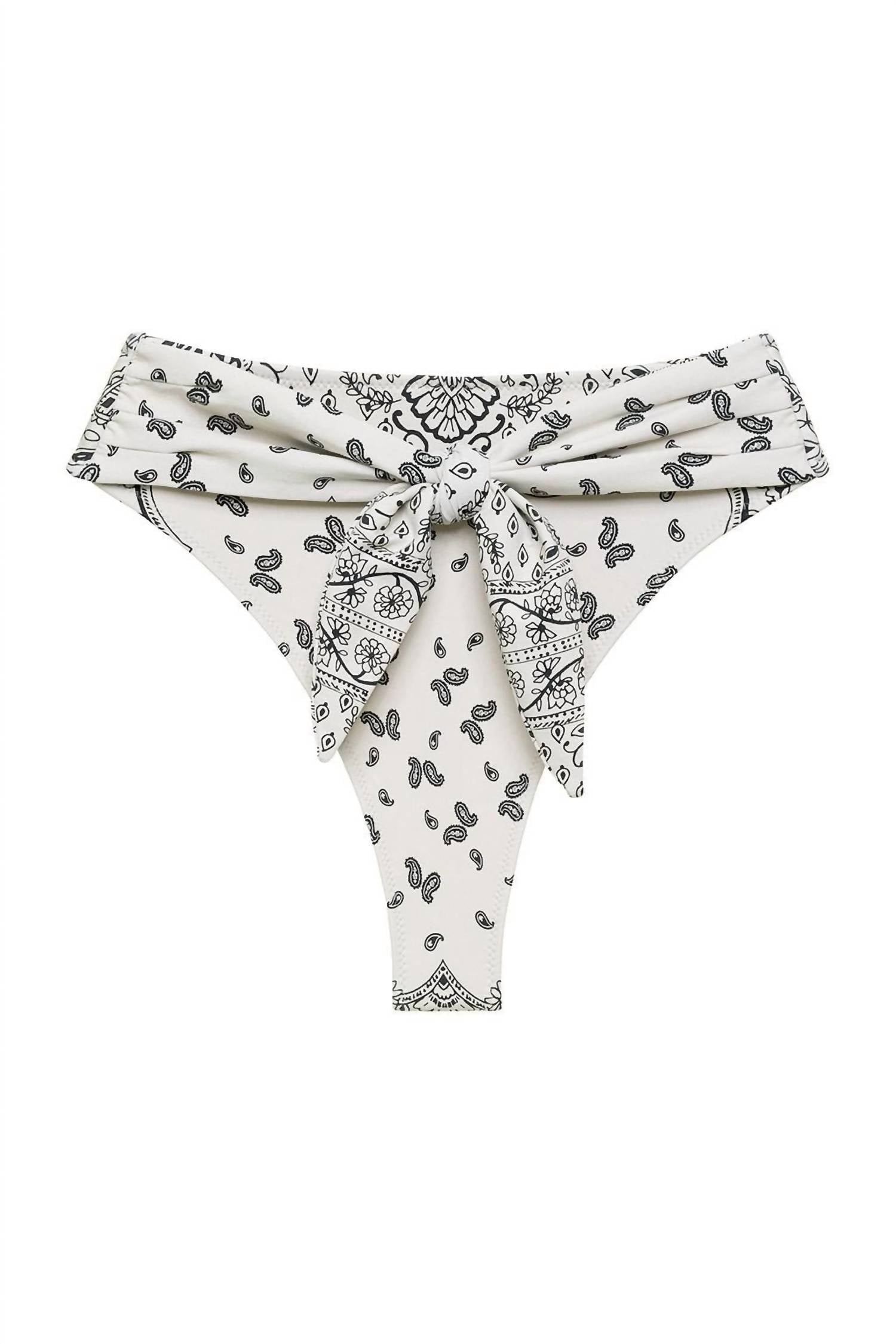 Montce - Ivy Bandana Paula Tie-Up Bikini Bottom