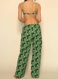 Montce - Drawstring Wide Leg Pant