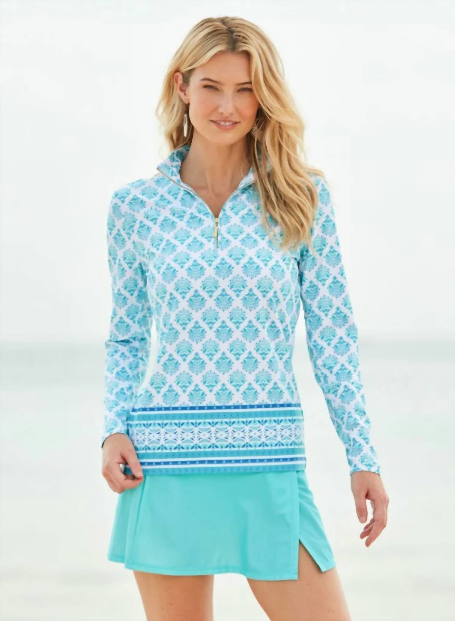 Cabana Life - 1/4 Zip Sport Top