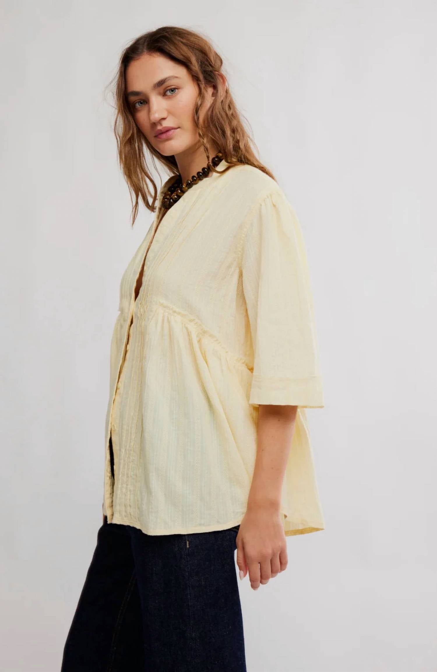 Free People - Willow Button Down Shirt