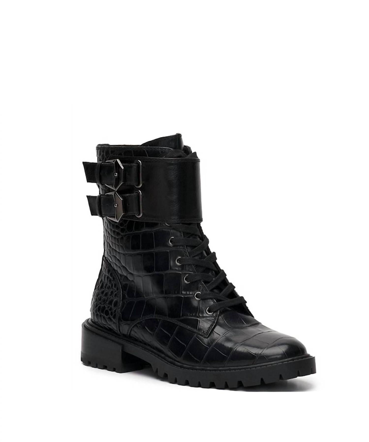Vince Camuto - Women's Lace Up Fawdry Combat Boots