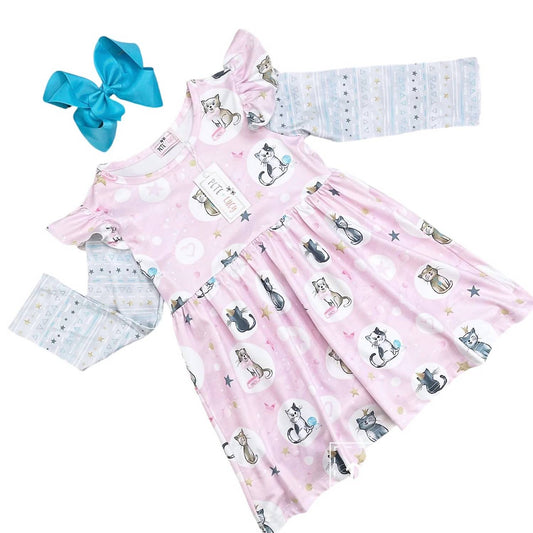 Pete + Lucy - Girls Pretty Kitty Dress