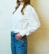 The Greii - Floral Textured Sweatshirt