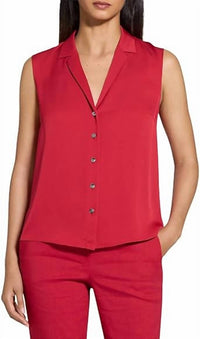 Theory - Camp Collar Top