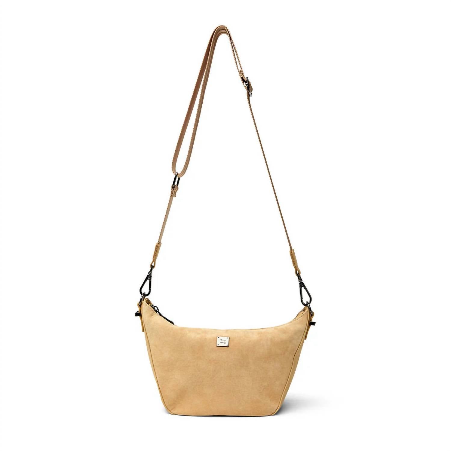 THINK ROYLN Women's Moonbeam Bag in soft sand suede - women's bag