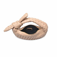 Urban Expressions - Women's Lizbeth Woven Knot Handle Clutch Bag