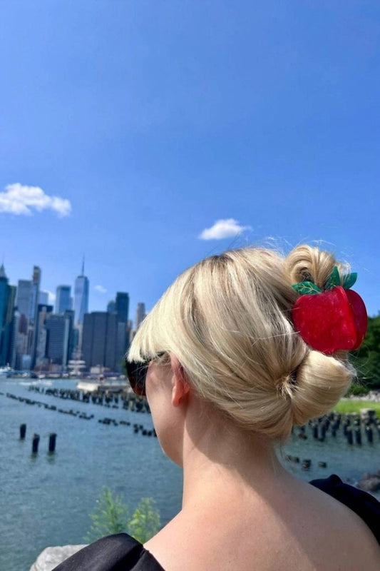 Solar Eclipse - Women's Big Apple Claw Clip