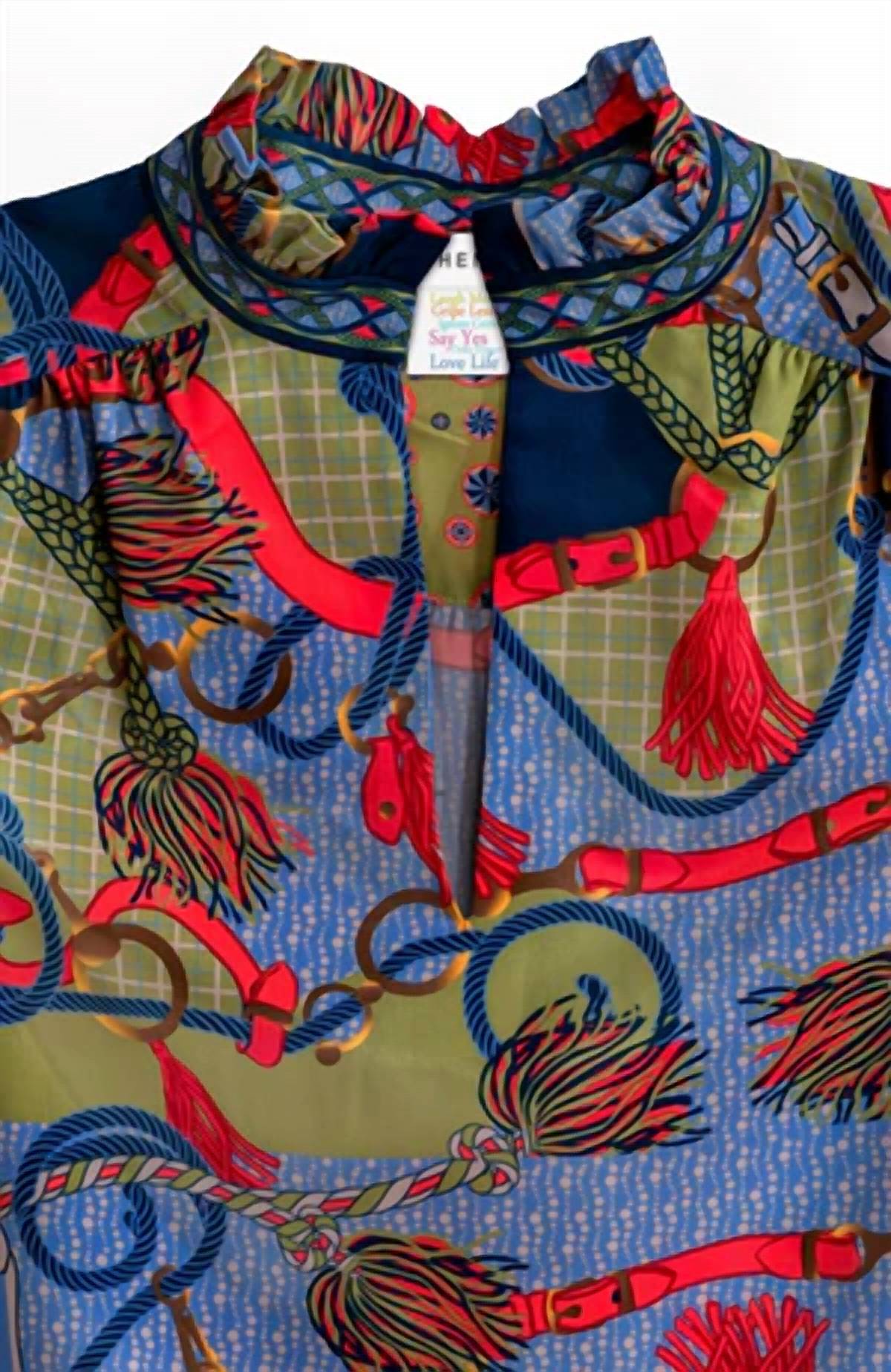 Gretchen Scott - DITTO RUFFLENECK TOP