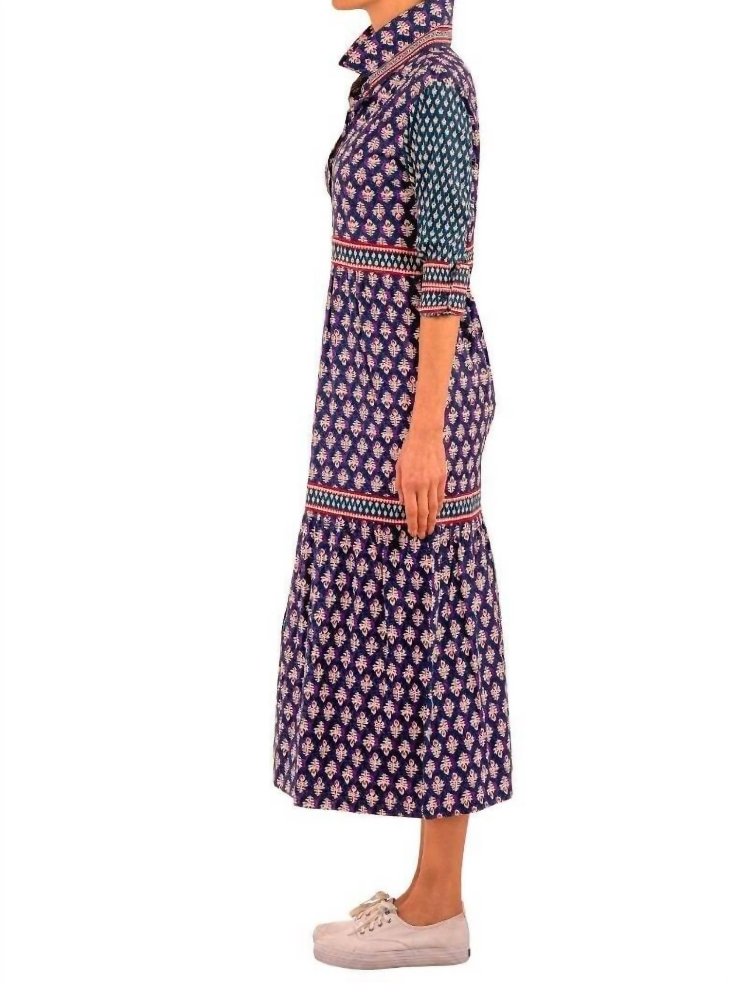 Gretchen Scott - Wonderful Wisteria Tear It Up Midi-maxi Dress