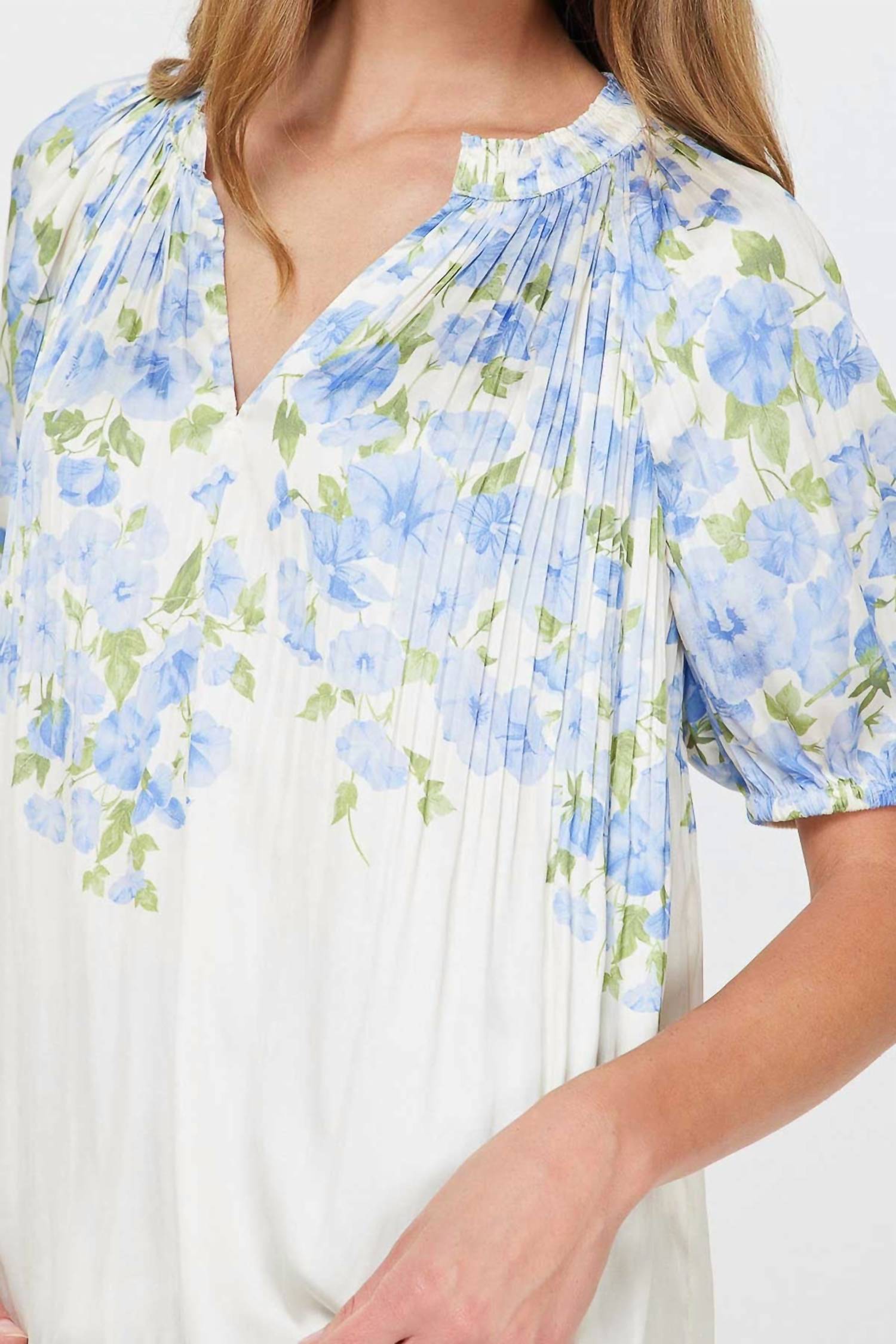 Current Air - Fauna Floral Top