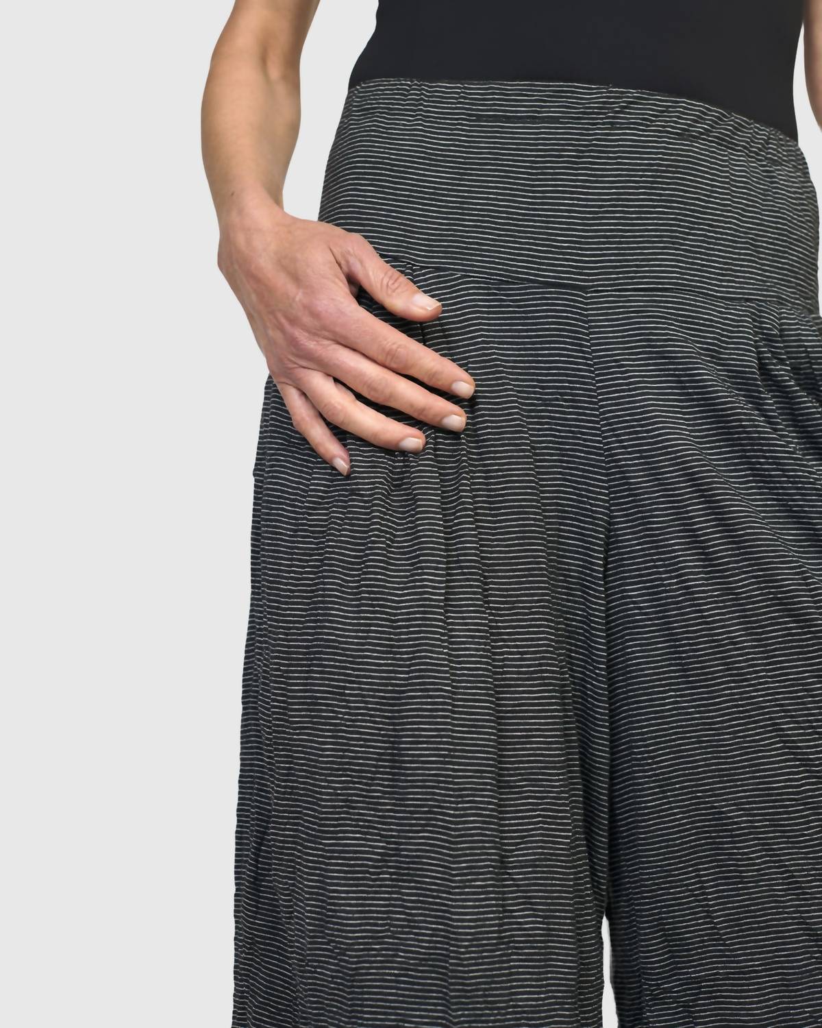 ALEMBIKA Whirlwind Lounge Pants in stripes - women's pants - view 5