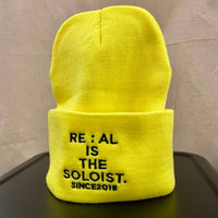 The Soloist X Re:Al - Men's Watch Cap Style Beanie With Folded Flap