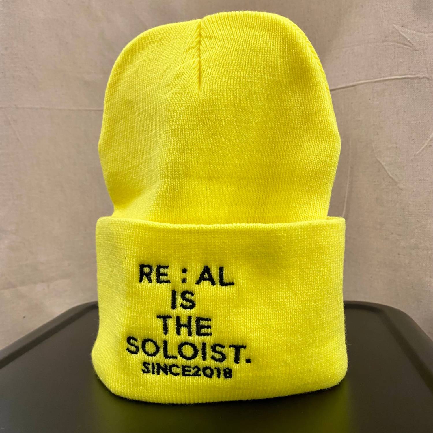 The Soloist X Re:Al - Men's Watch Cap Style Beanie With Folded Flap