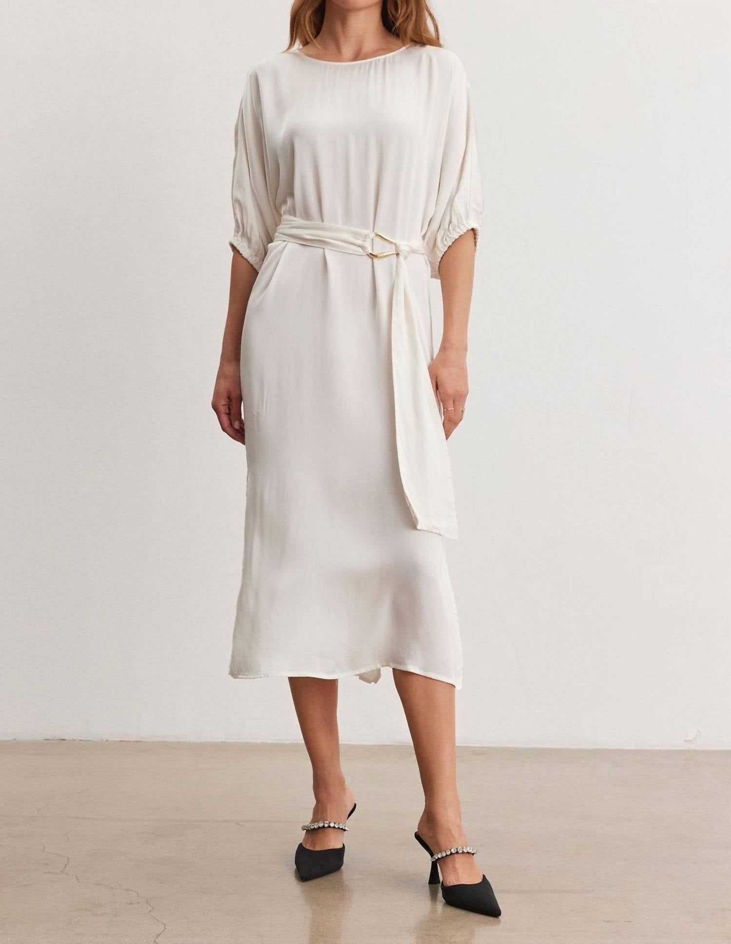 Velvet By Graham & Spencer - Laurel Satin Dress