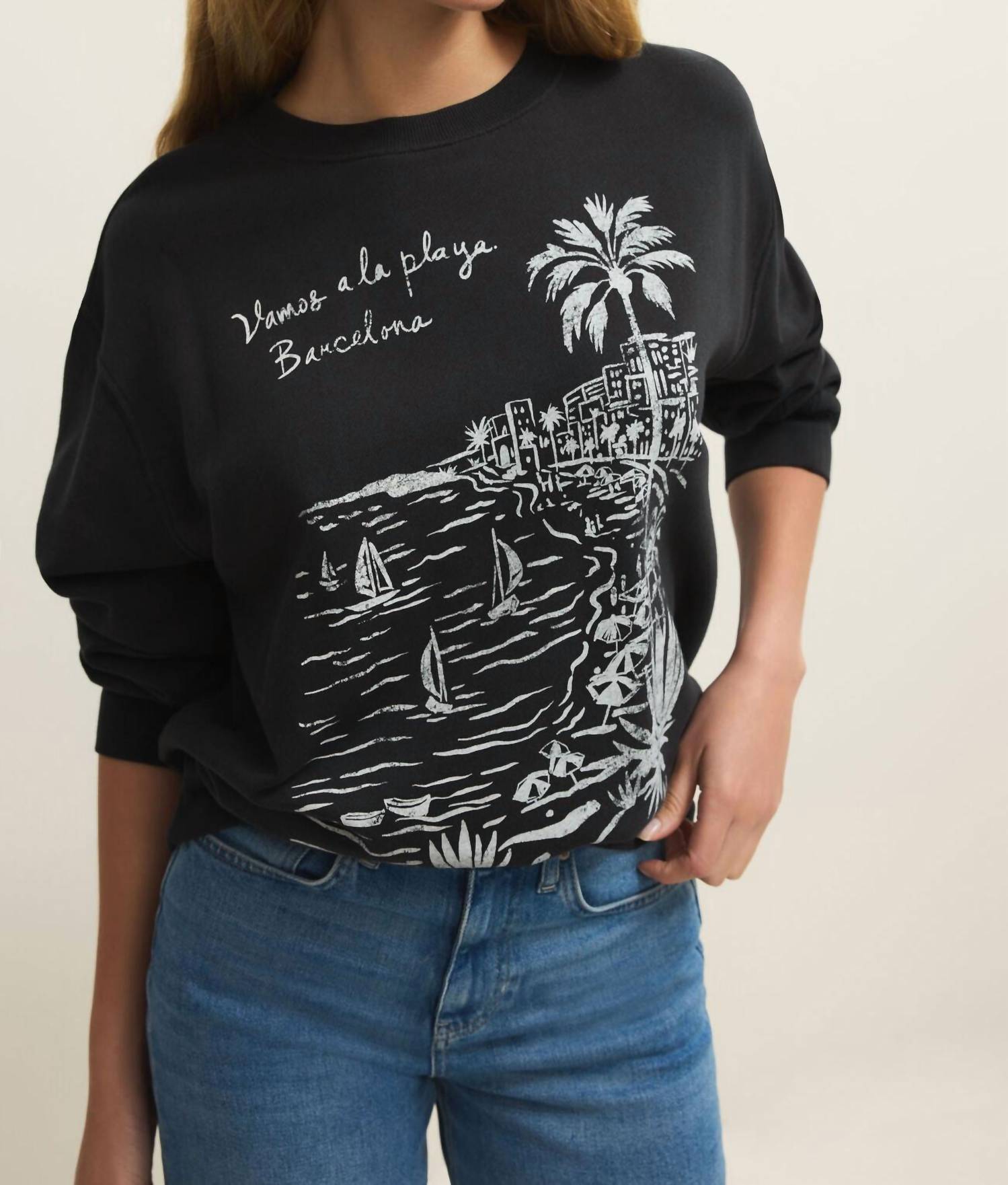 Z Supply - La Playa Boyfriend Sweatshirt