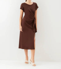 Fifteen Twenty - Women's Marisa Side Knot Midi Dress