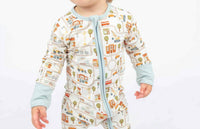 Emerson And Friends - Kid's Let's Go! Bamboo Convertible Baby Pajamas