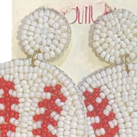 Jhp Collection - Women's Game Day Glam Baseball Earrings