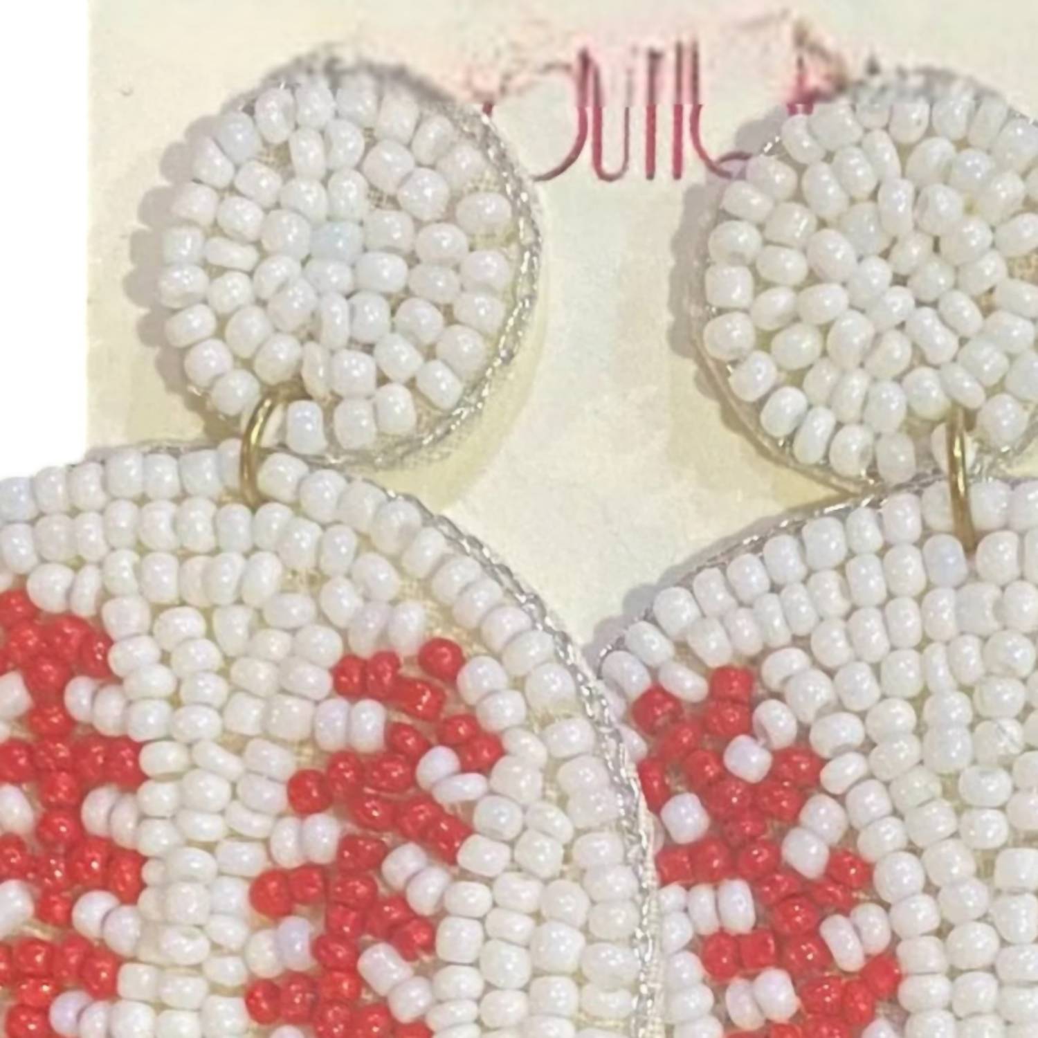 Jhp Collection - Women's Game Day Glam Baseball Earrings