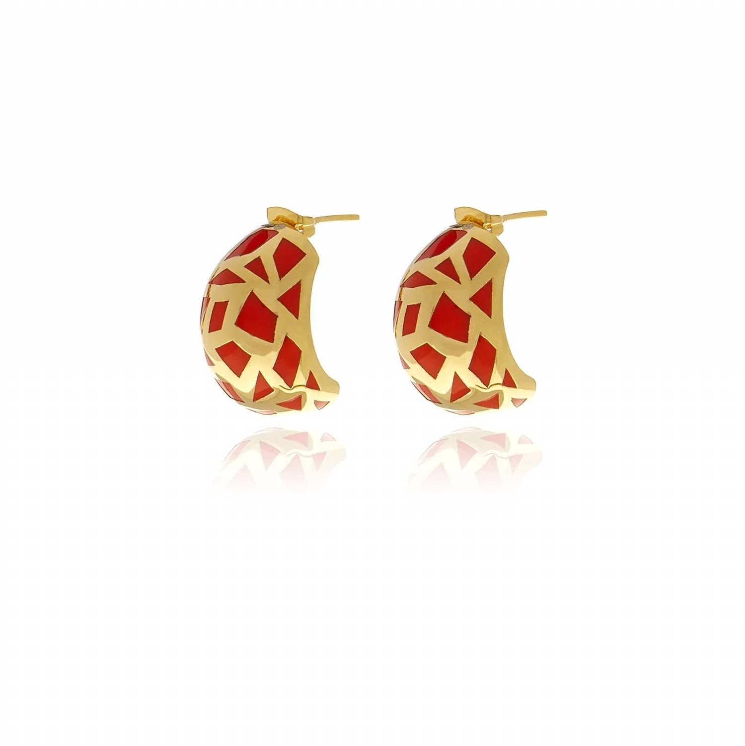 Georgina Jewelry - Women's Les Raciness Carmelina Resin Earrings