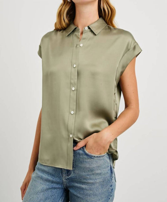 Rails - Palmer Cap Sleeve Button Down Shirt