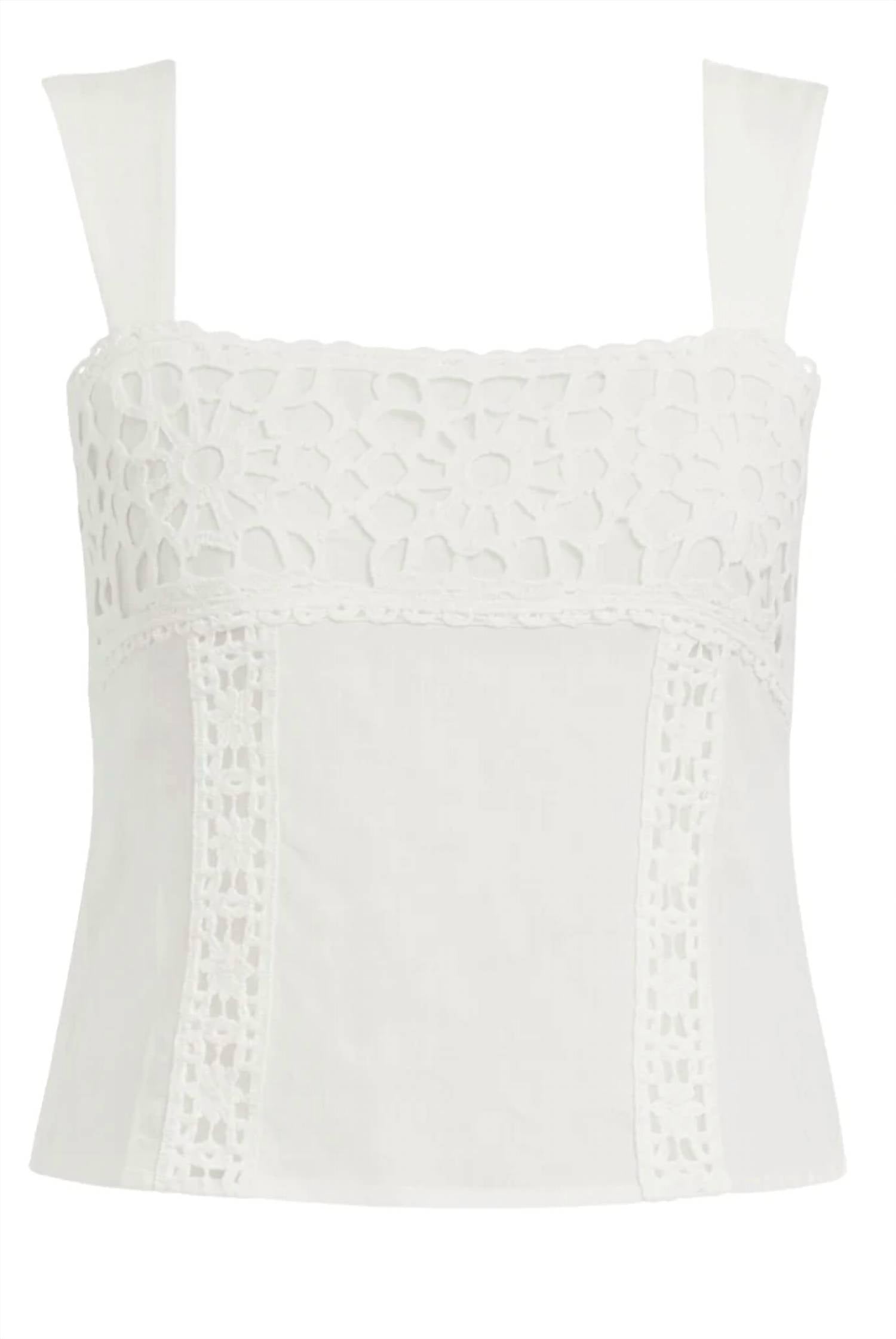 Another Love - Women's Meadow Crochet-inspired Detailing Top