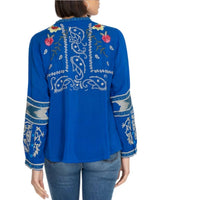 Johnny Was - Tamarind Embroidered Blouse