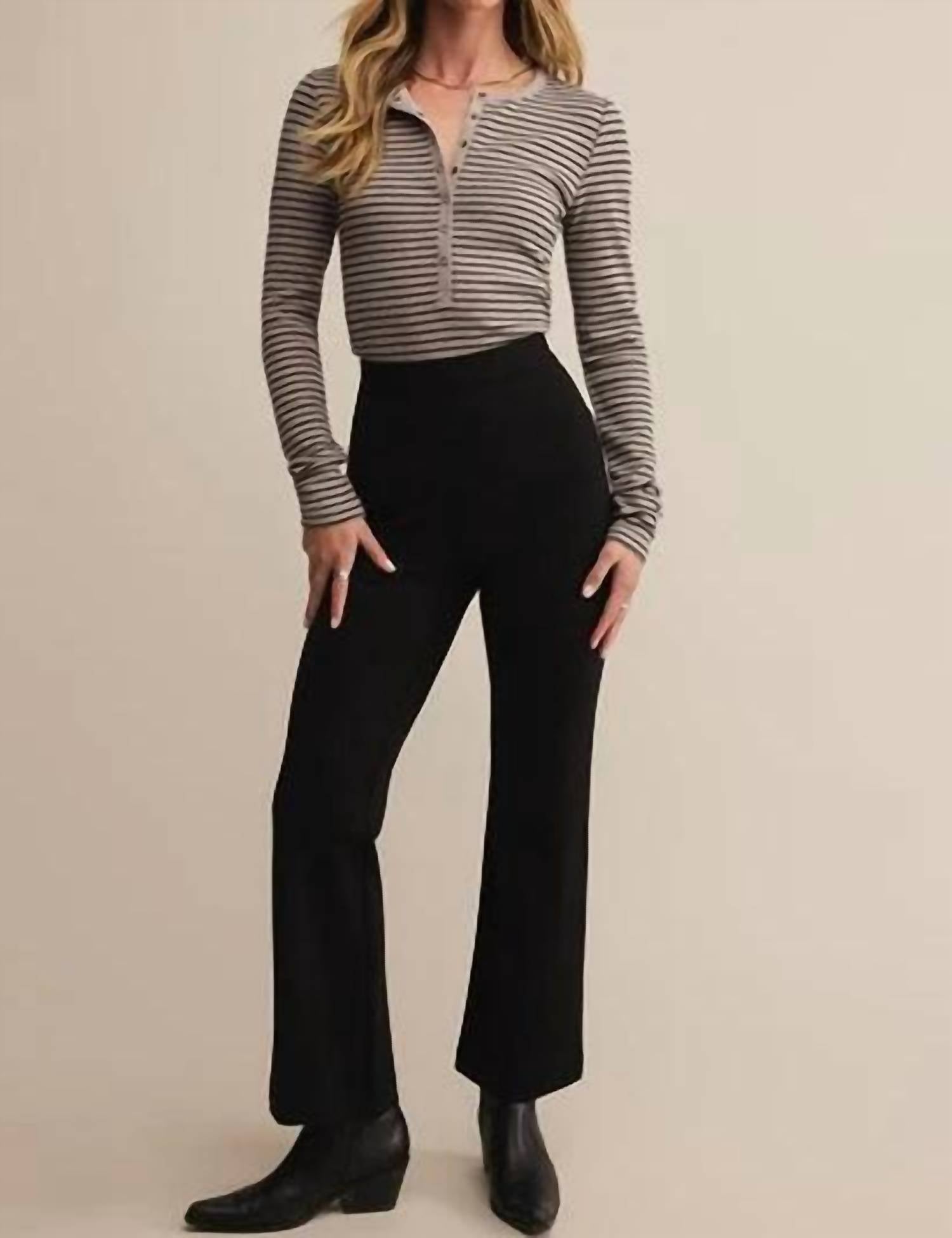 Z Supply - Stella Stripe Henley Top