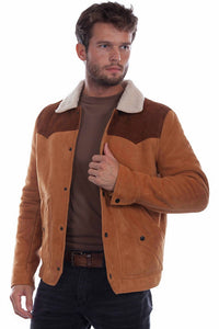Scully - Men's Yellowstone Snap Front Suede Jacket