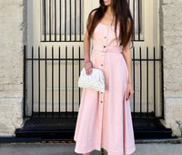 Karina Grimaldi - Zyra Denim Midi Dress