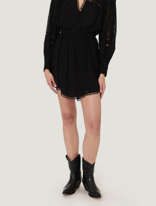 CASSIE V-NECK MINI DRESS