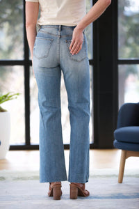 Daze - Far Out Hi-rise Wide Leg Denim Jeans