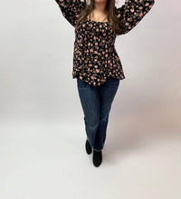 By Together - Camellia Floral Long Sleeve Top