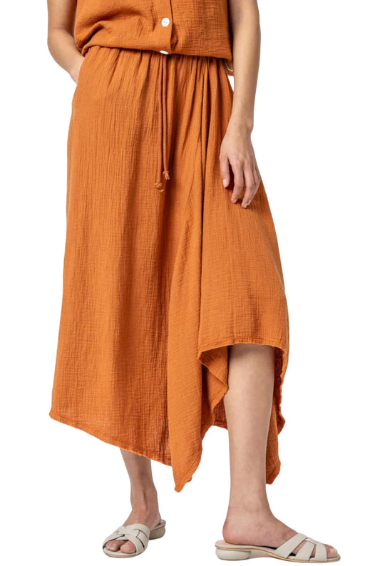 Lilla P - Gauze Waterfall Skirt