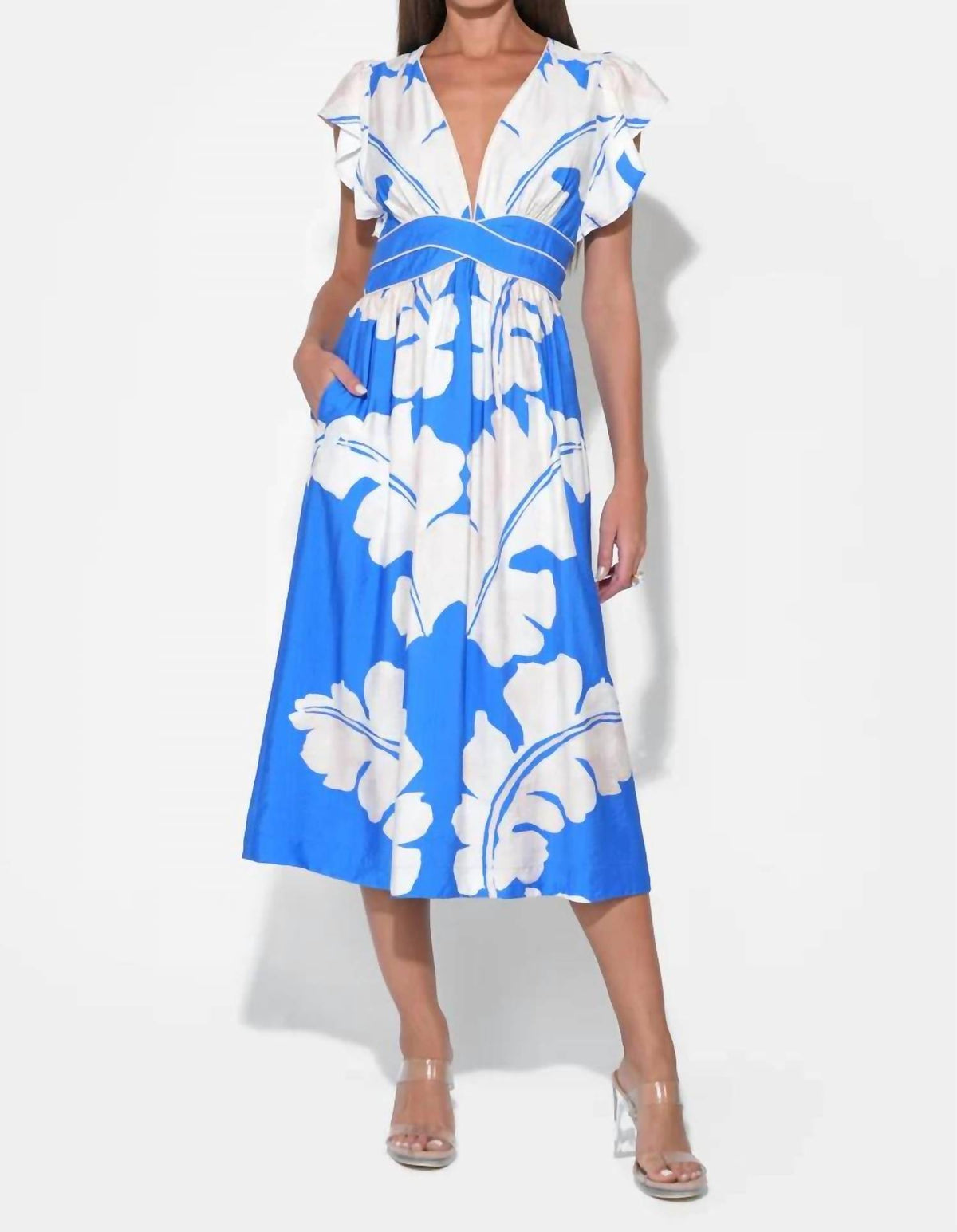 Adelyn Rae - Avery Placement Midi Dress