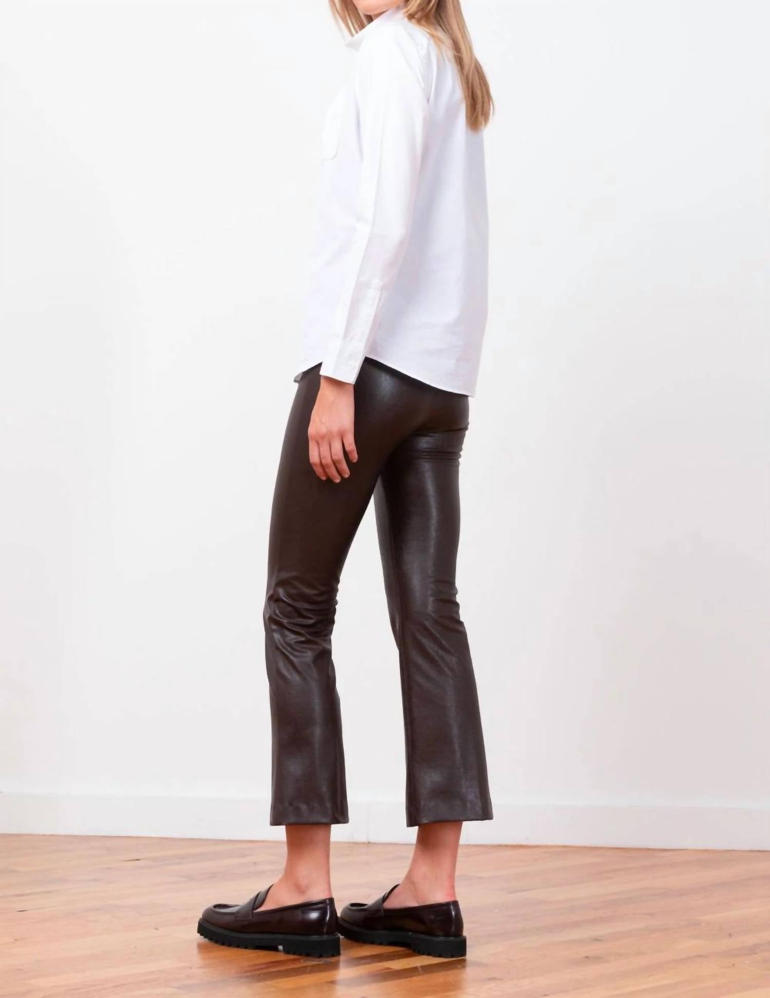 Avenue Montaigne - Leo Pleather Pant