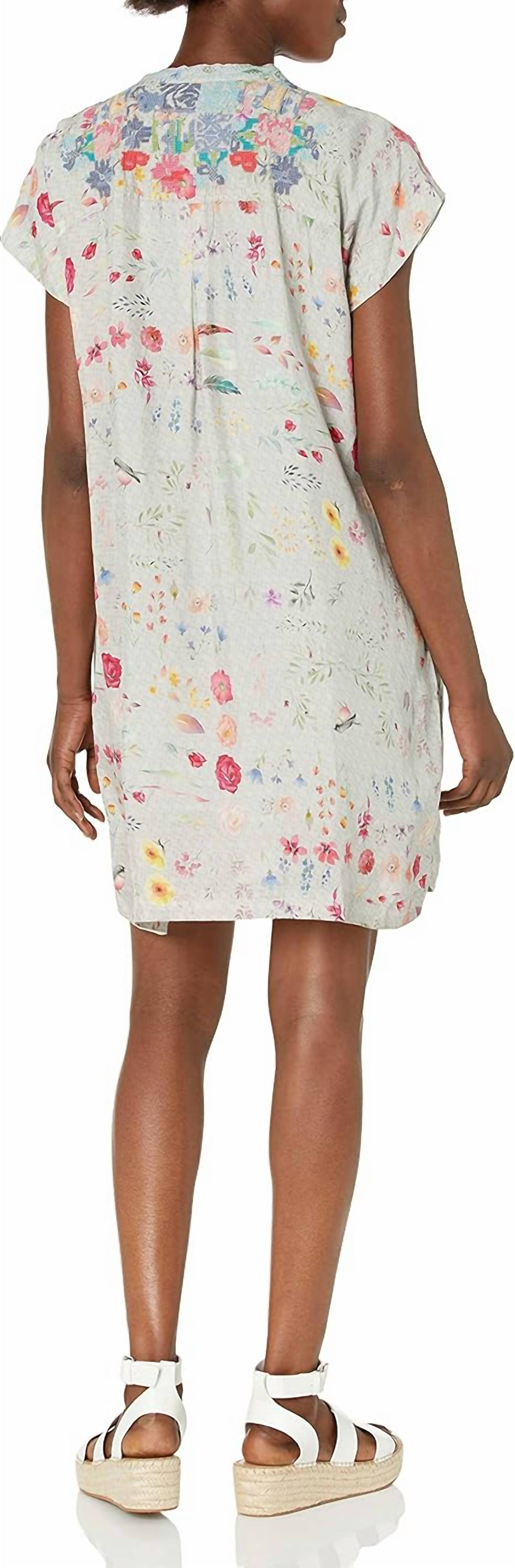 Johnny Was - Paityn Embroidered Floral Mini Dress
