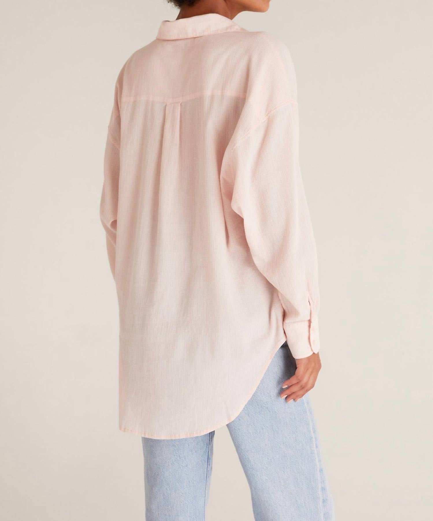 Z Supply - Lalo Gauze Button Up Top