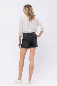 Judy Blue - Mid-rise Cut Off Comfort Waist Short
