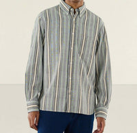 Original Madras Trading Company - Classic Button Down Long Sleeve Shirt