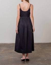 Moon River - Ribbon Midi Dress